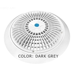 A8R105 | 8 Inch Round Star Suction Outlet Cover Dark Gray